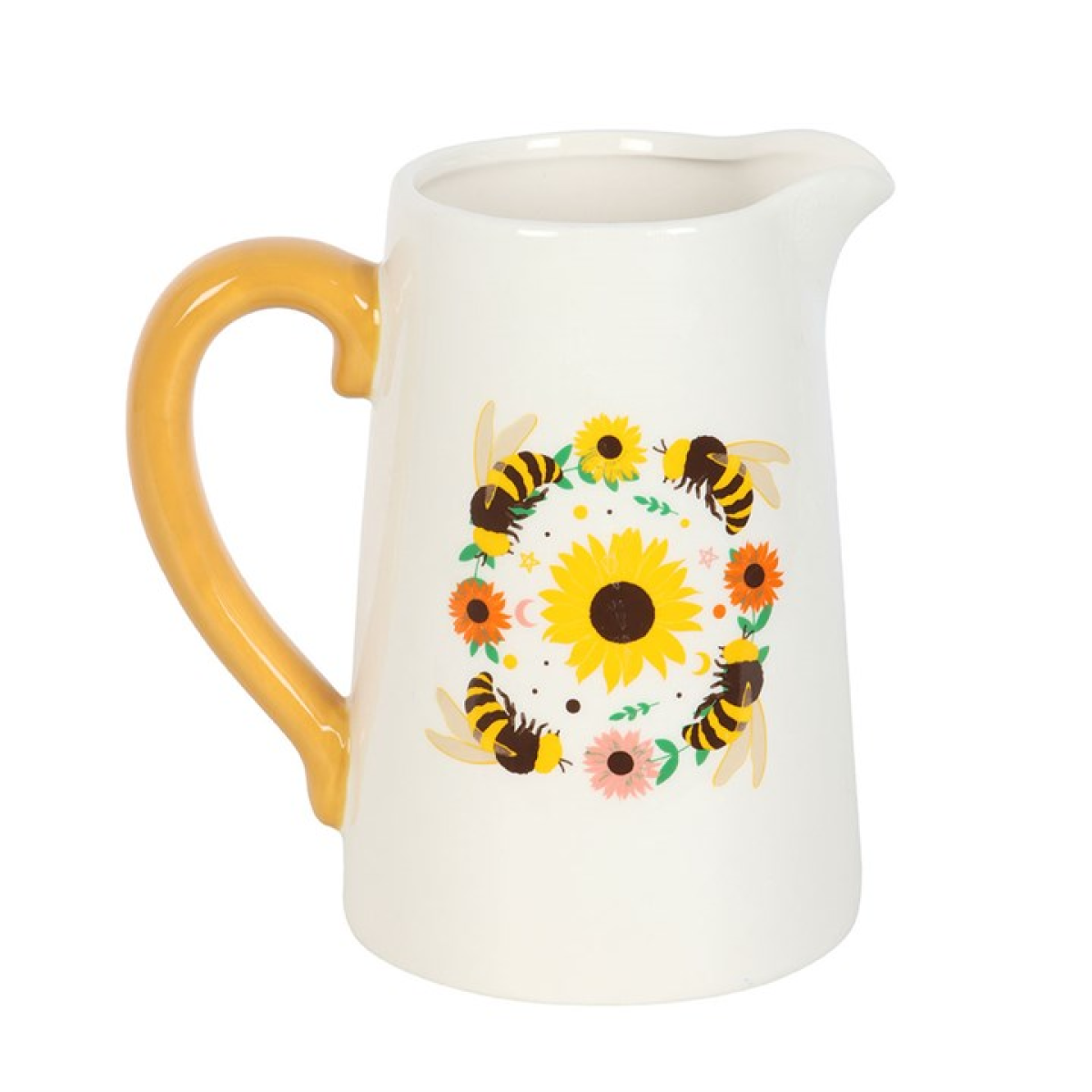 Bee and Sunflower Jug
