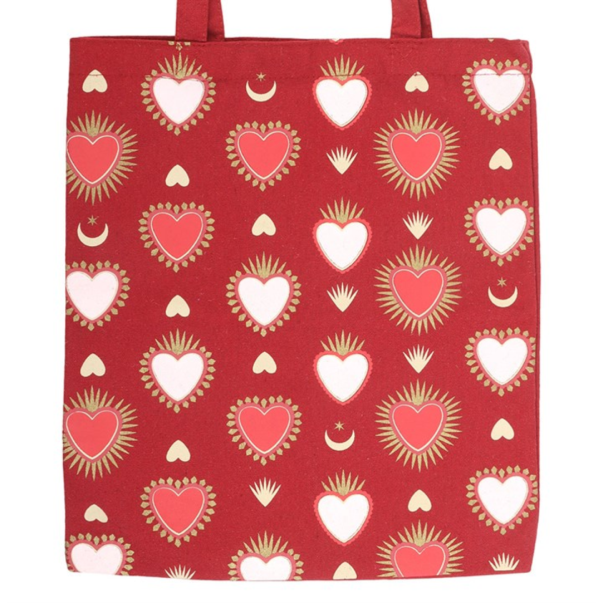 Sacred Heart Print Tote Bag