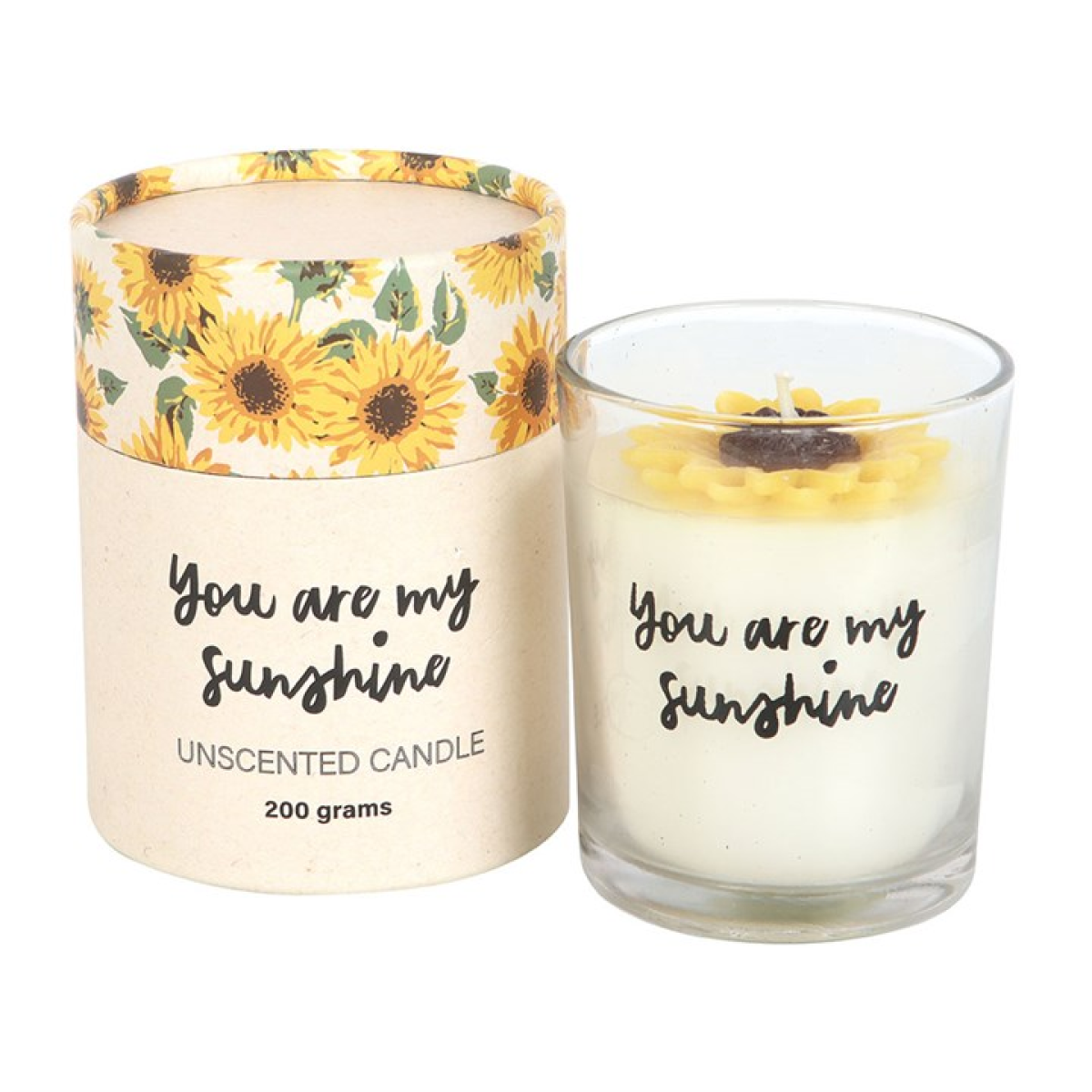 Sunshine Sunflower Candle