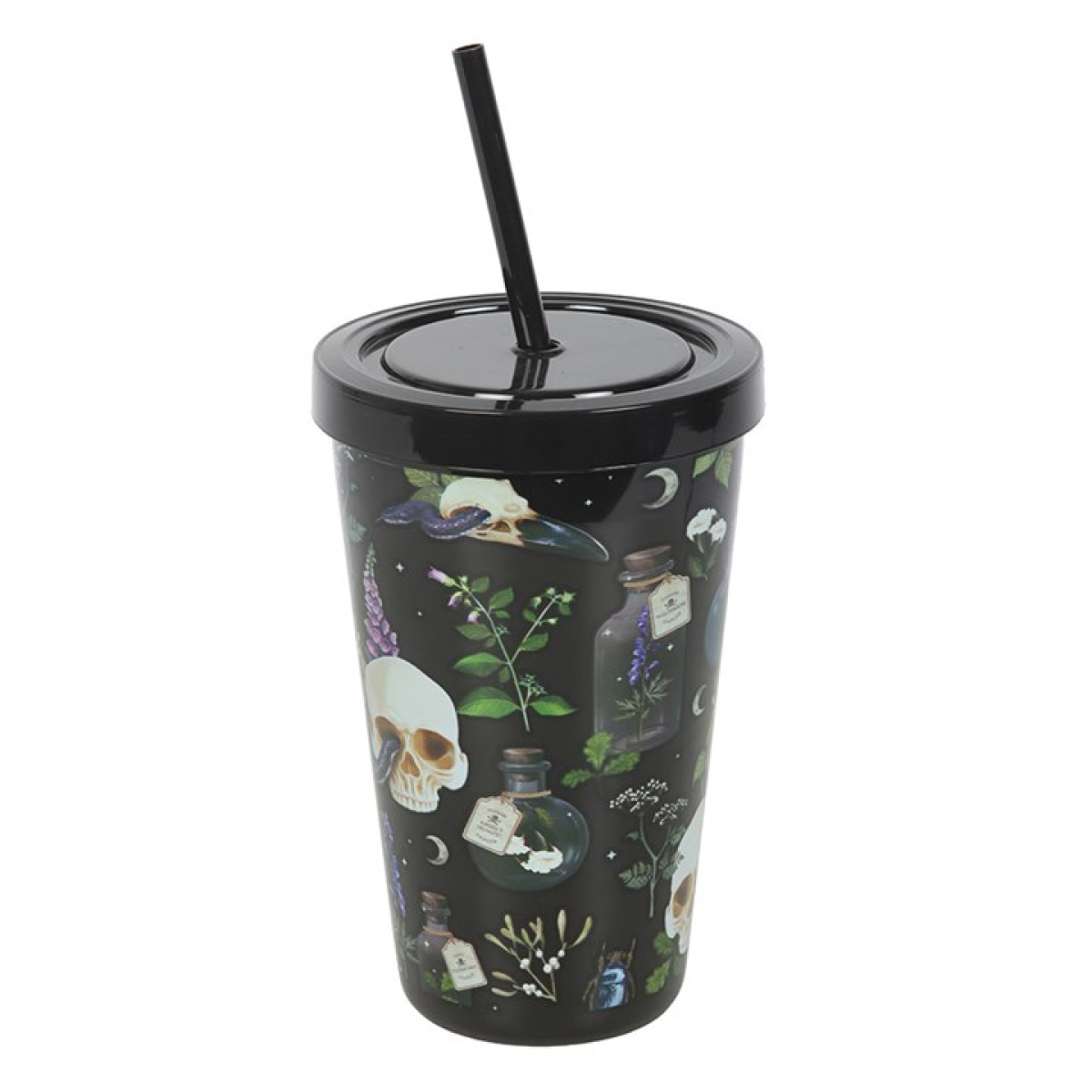 Venom & Vines Tumbler with Straw