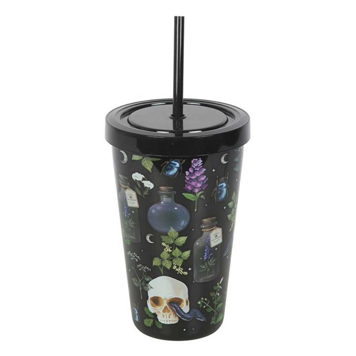 Venom & Vines Tumbler with Straw