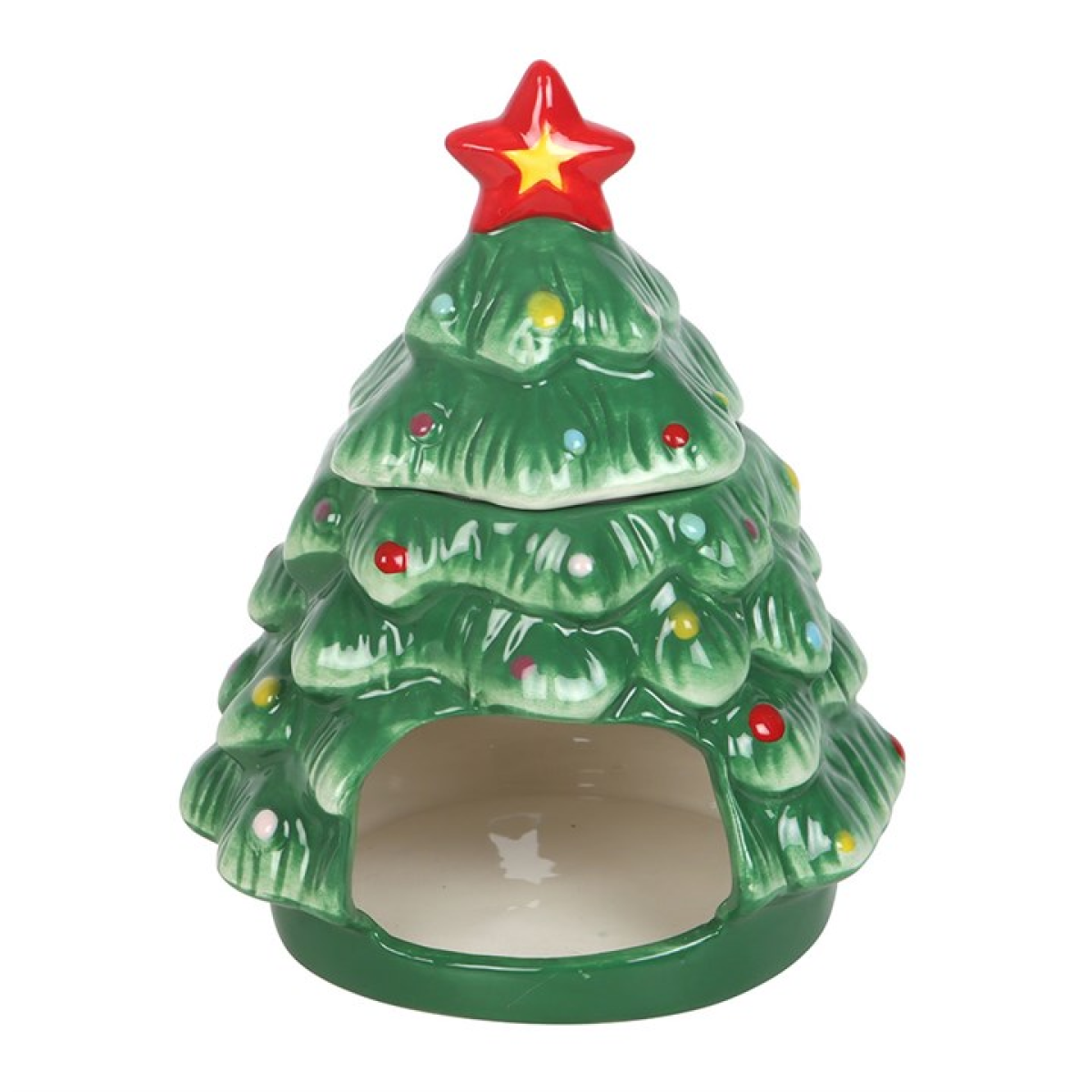 Christmas Tree Shaped Ceramic Oil Burner