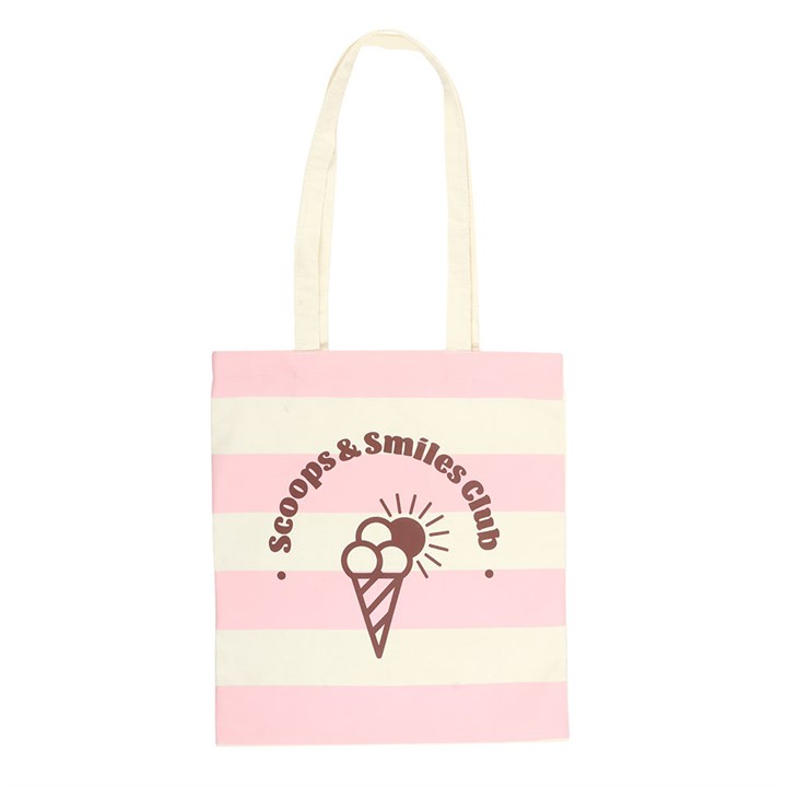 Pink Scoops & Smiles Club Tote Bag