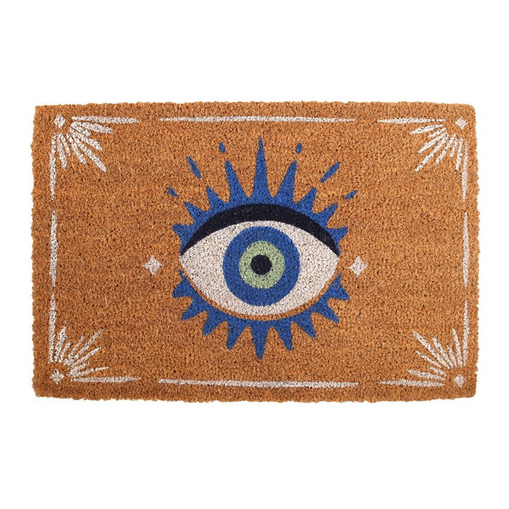 Natural Coir All Seeing Eye Doormat