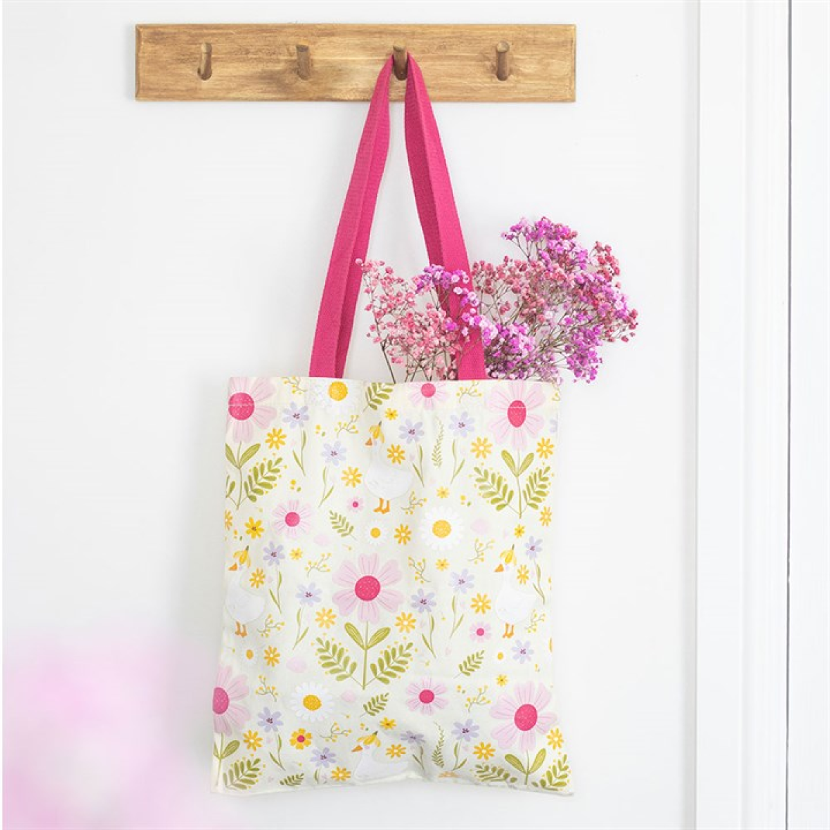 Daisy & Duck Tote Bag