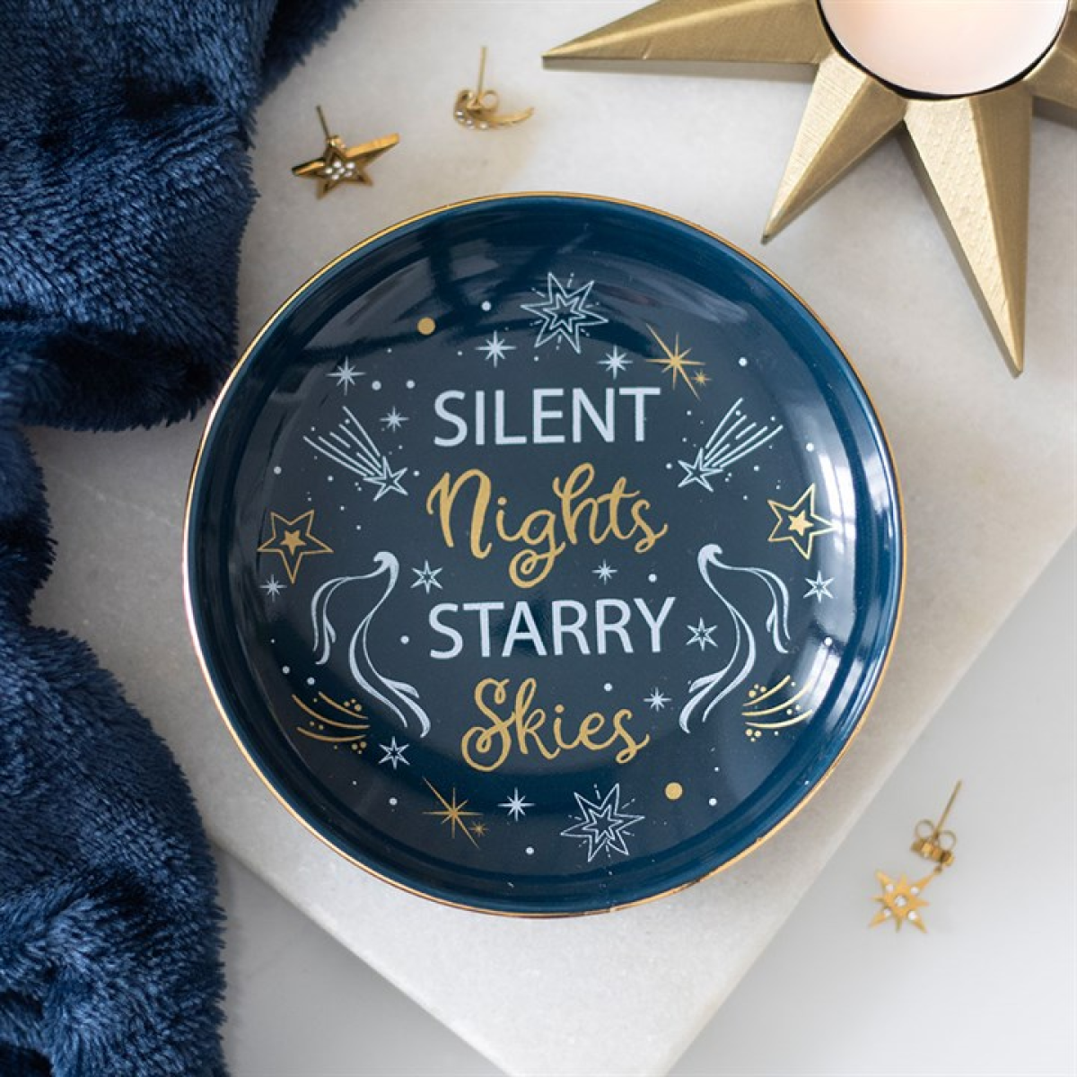 Silent Nights Trinket Dish
